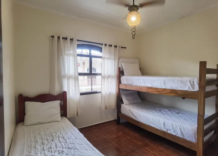 Apartamento Espacoso Na Praia De Maranduba, Ubatuba